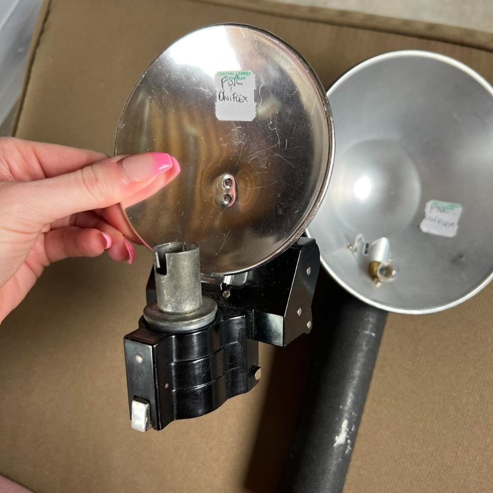 Vintage camera flash
